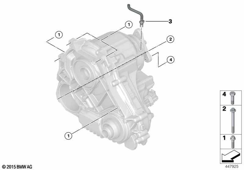 Gearbox mounting / ventilation