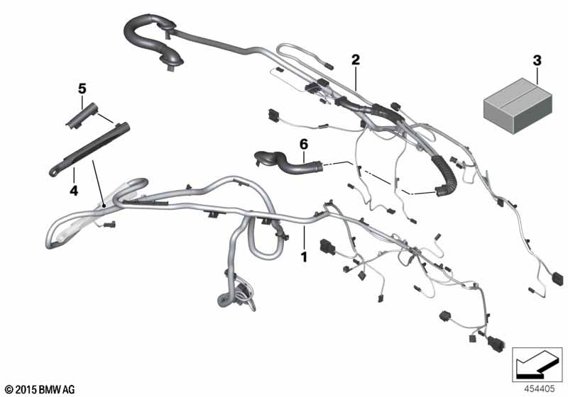 Various additional cable harnesses