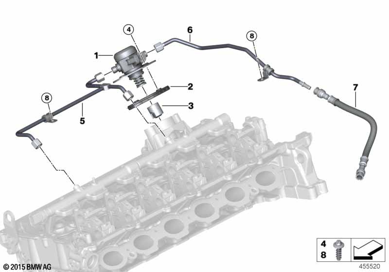 High-pressure pump/Tubing
