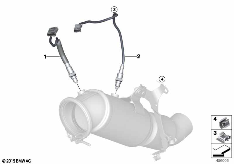 Lambda Probe Fixings