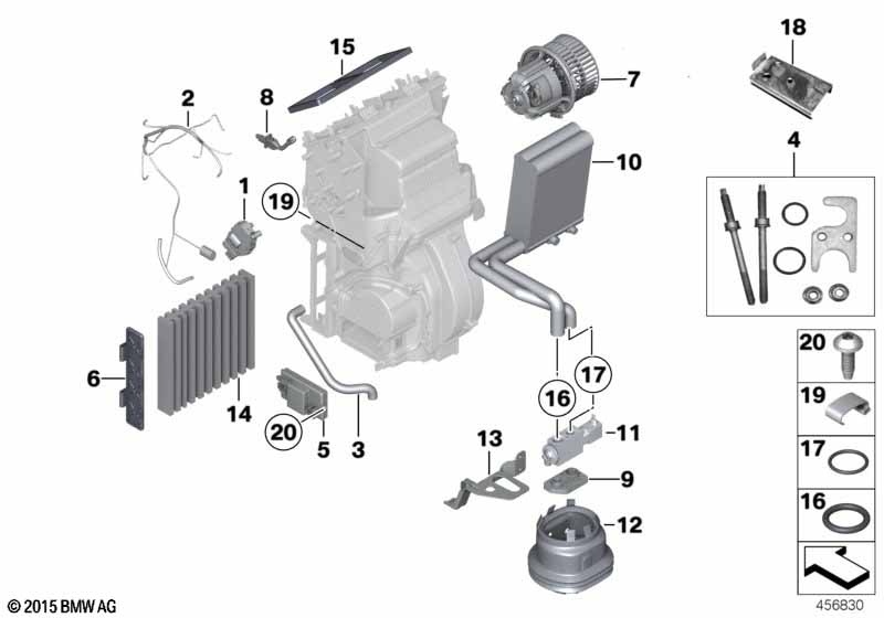 Genuine BMW 64119248184 RR4 G12 Blower Unit (Inc. 750i, 750LdX & 750LiX 4.4) | ML Performance UK Car Parts