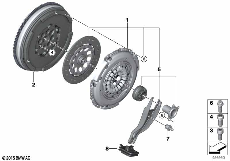 Genuine BMW Mini 21518650875 F39 F45 Ball Pin H=42,6 (Inc. X1 20dX, Cooper D ALL4 & Cooper ALL4) | ML Performance UK Car Parts