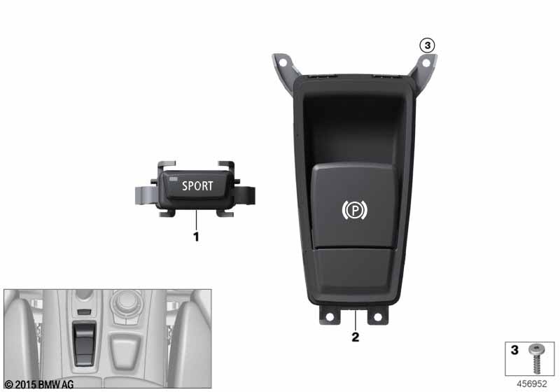 Parking brake switch