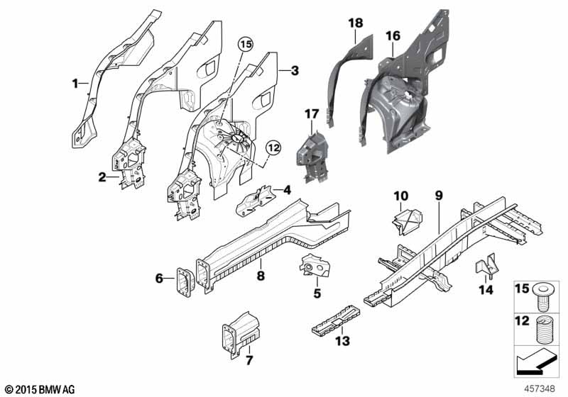 Wheelhouse/engine support