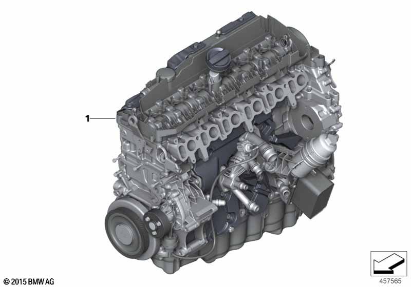 Genuine BMW 11002473250 G05 G07 G11 Exch. Short Engine B57D30C (Inc. X6 M50dX, X5 M50dX & 750dX) | ML Performance US Car Parts