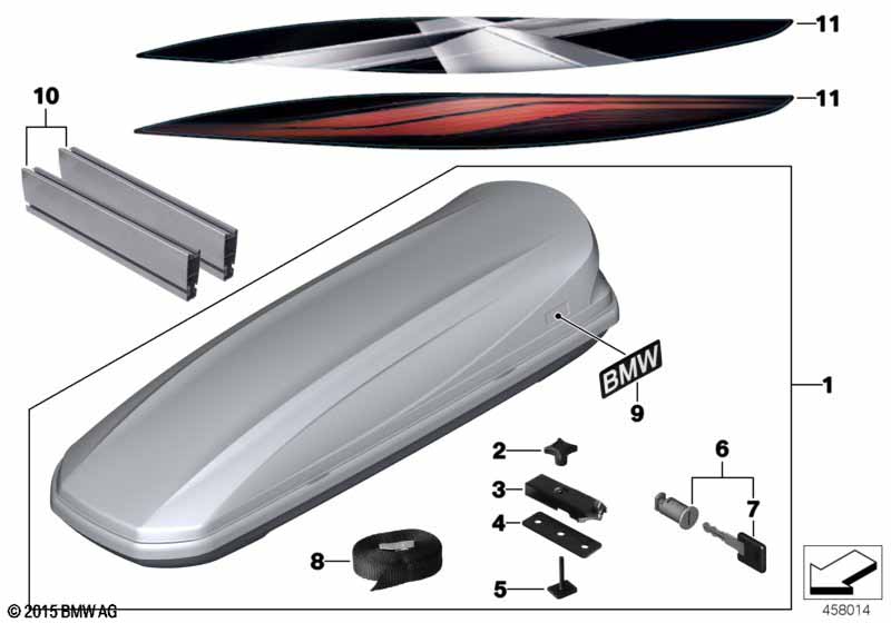 Roof box 460