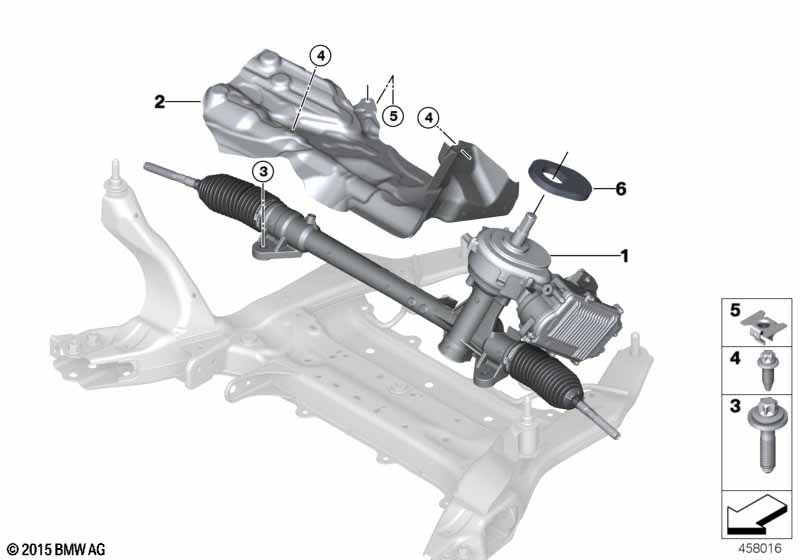 Genuine BMW 32106870902 F55 F56 Exch. Steering Box, Electr. (Inc. Cooper D, Cooper SD & One First) | ML Performance EU Car Parts