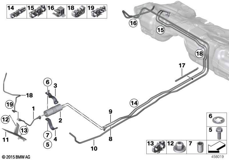 Fuel line / fuel filter