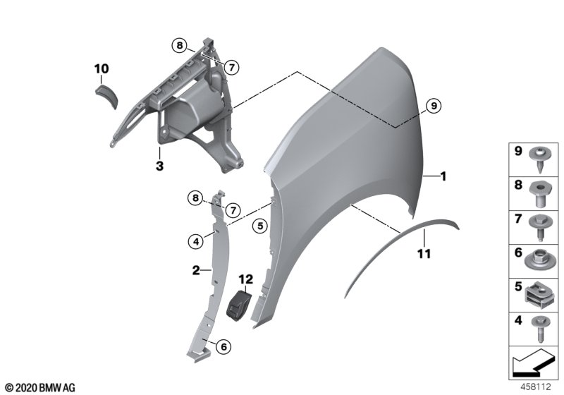 Genuine BMW 51007387878 Foam Pad, Right (Inc. i3s 120Ah, i3 94Ah Rex & i3 60Ah) | Duco Car Parts UK Car Parts