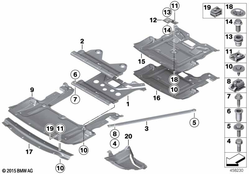 Underhood shield