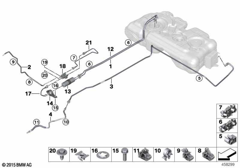 Fuel line / fuel filter