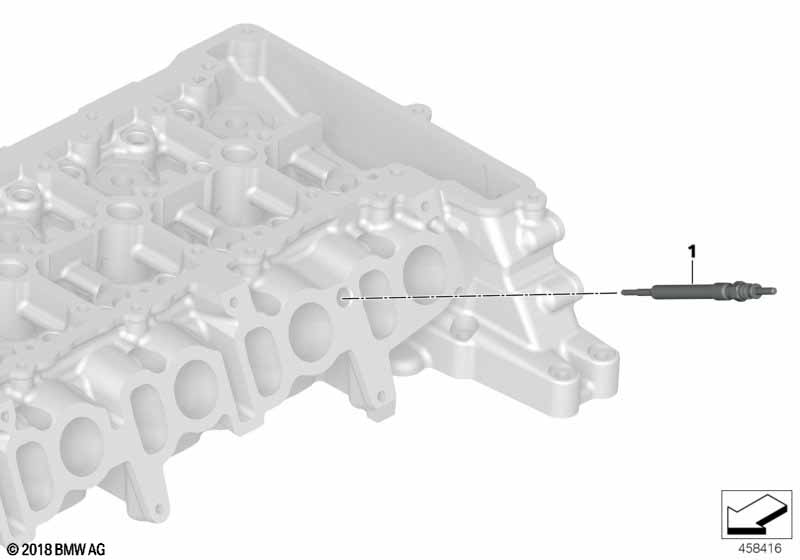 Glow plug unit