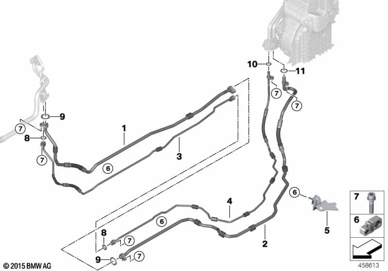 Genuine BMW 64539348994 Intermediate Holder (Inc. 750i, 730LdX & M760LiX) | Duco Car Parts UK Car Parts