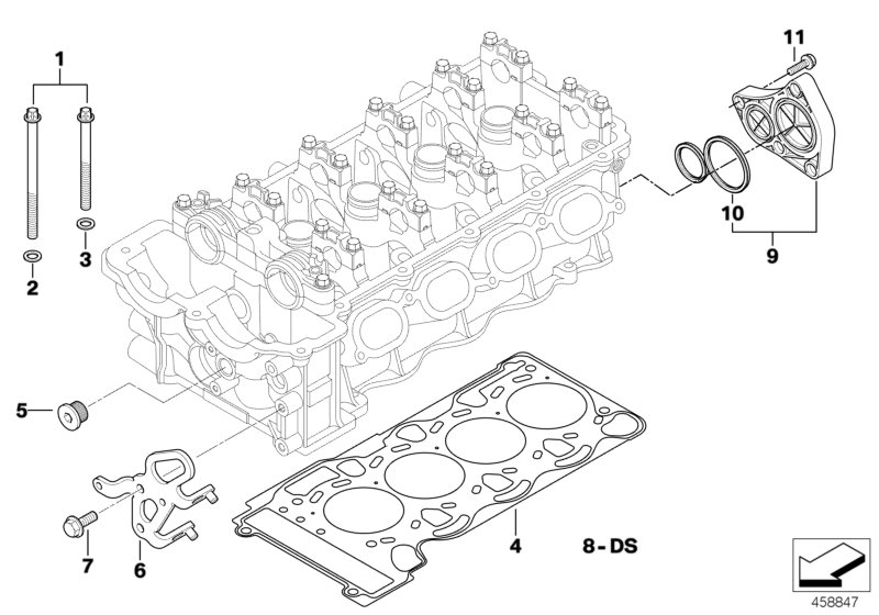 Genuine BMW 11127557935 E90 Gasket Set Cylinder Head Asbestos Free (Inc. 320si) | ML Performance UK Car Parts