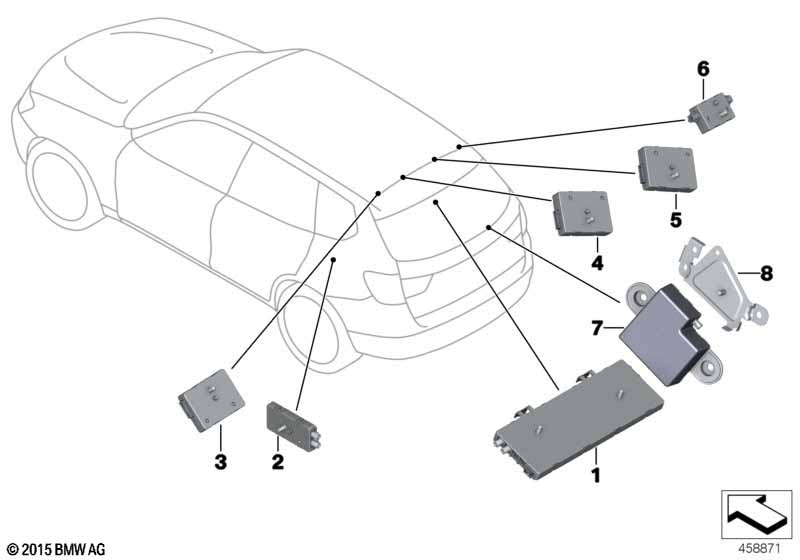 Genuine BMW 65209277956 F26 F16 Tv Amplifier ECE/US (Inc. X4 35iX, X6 35iX & X6 50iX 4.0) | ML Performance UK Car Parts