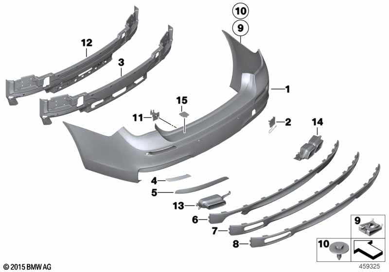 Genuine BMW 51127397601 F02 Prime Coated Covering SCR (Inc. 740LdX) | ML Performance UK Car Parts