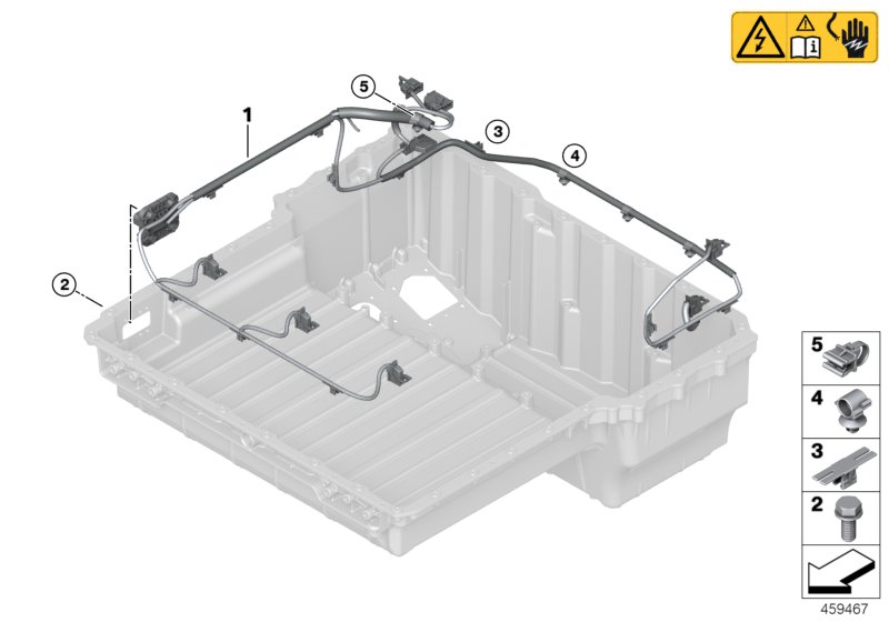 Genuine BMW 61278649866 Csc/Communications Wiring Harness (Inc. 330e) | ML Performance UK Car Parts