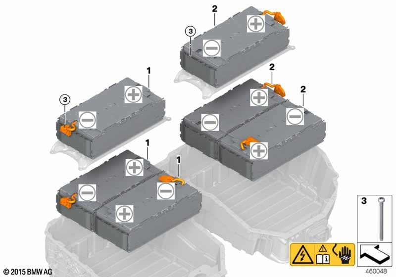 High-voltage battery module
