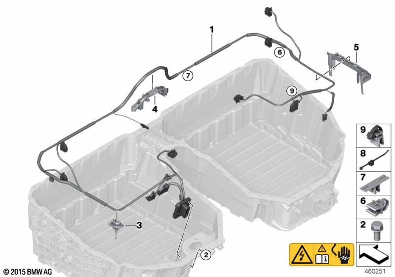 Genuine BMW 61278740602 G11 G30 G12 Csc/Communications Wiring Harness (Inc. 740Le, 740LeX & 740e) | Duco Car Parts UK Car Parts