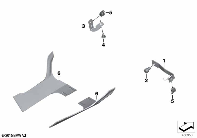 Motorspoiler Anbauteile