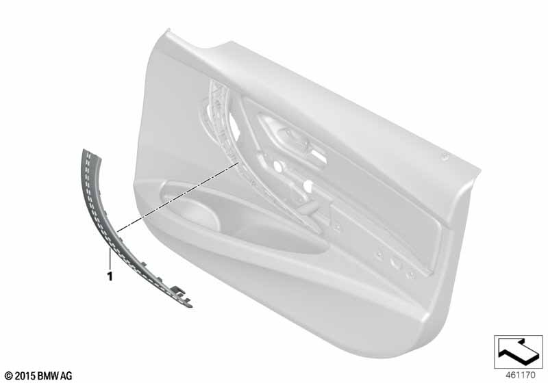 Individual option trim handle