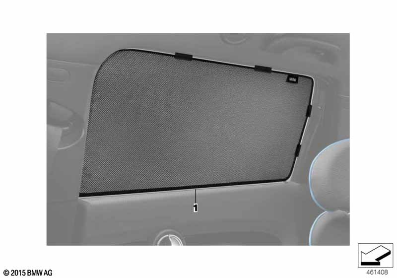 Sun visor, folding