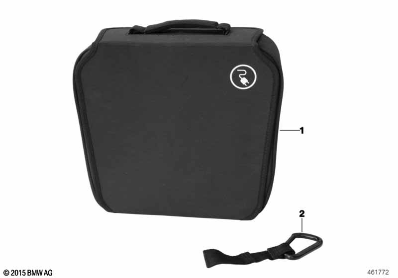 Genuine BMW 61449391155 G12 G11 F15 Bag, Standard Charging Cable (Inc. 740e, 745e & 740LeX) | Duco Car Parts UK Car Parts