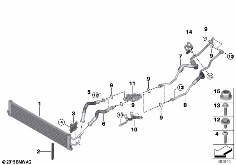 Genuine BMW 17118632400 G11 F90 G12 Foam Seal (Inc. 750iX, 750LiX 4.0 & Alpina B7) | ML Performance UK Car Parts