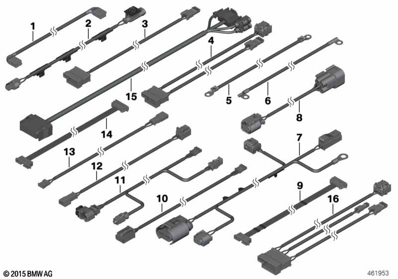 Various additional wiring sets