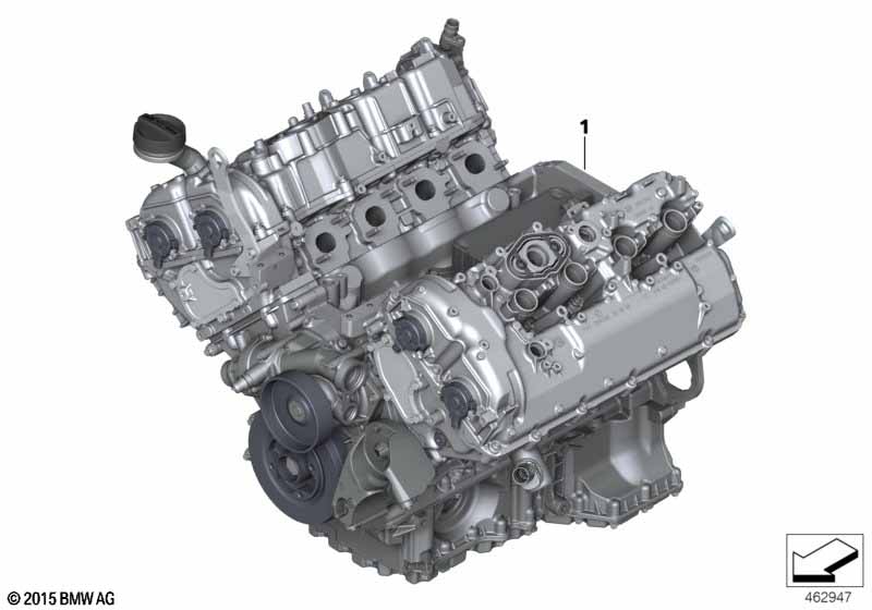 Genuine BMW 11002458509 G14 G15 Short Engine N63B44D (Inc. X5 M50iX, M550iX & 750iX) | ML Performance UK Car Parts