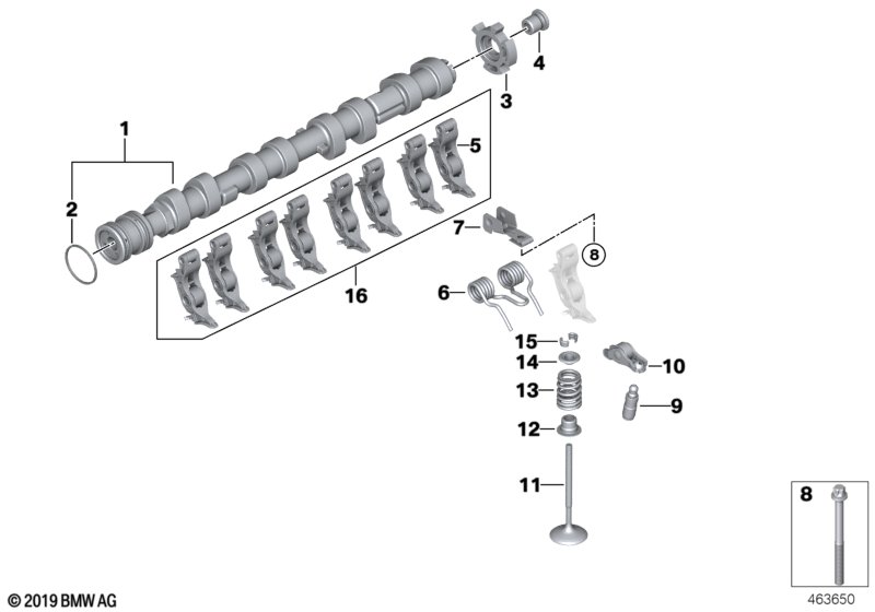 Genuine BMW 11337516948 RR1 E63 Alignment Element (Inc. X5 4.8i, 740Li & 735i) | ML Performance UK Car Parts