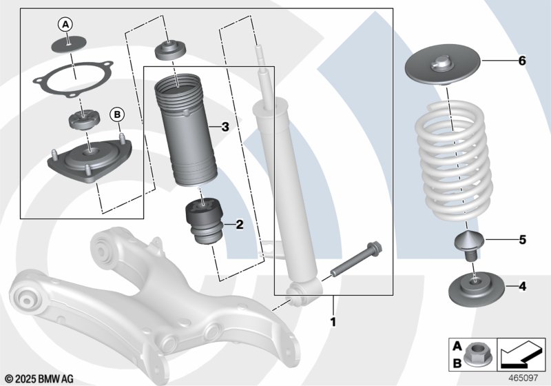 Kit de réparation palier-support