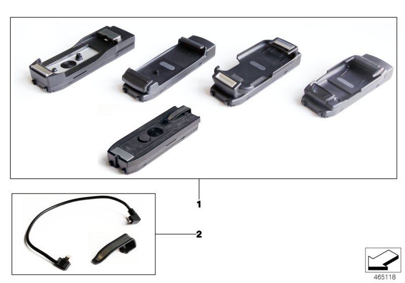 Genuine BMW 84212289717 F20 Snap-In Adapter For Media IPHONE 5/5S/SE (Inc. 740i, Z4 35is & Wraith) | ML Performance UK Car Parts