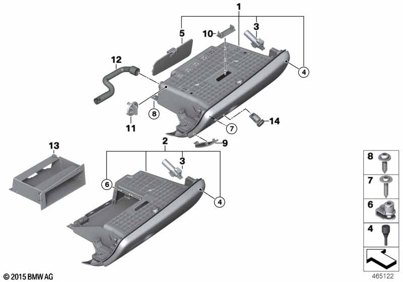 Genuine BMW Mini 51459349585 F56 Cover, Fuse Box Left hand drive (Inc. Cooper SD ALL4) | ML Performance UK Car Parts