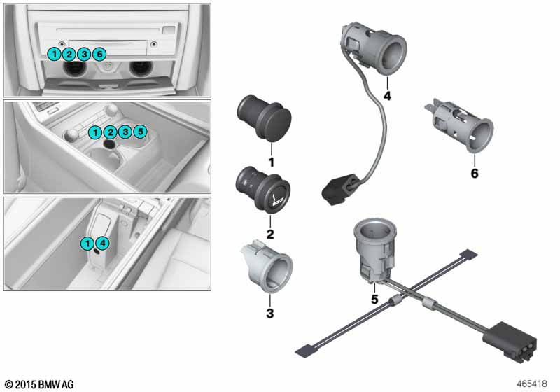 Cigarette lighter / sockets