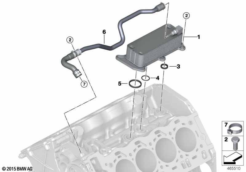 Genuine BMW 07119907874 G06 O-Ring 24X3 (Inc. Alpina B7) | ML Performance UK Car Parts