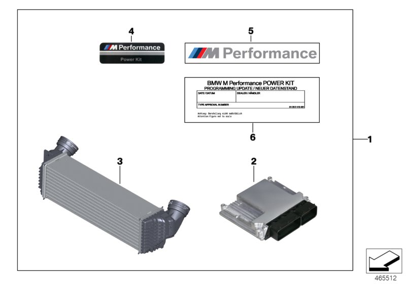 Genuine BMW 11122405695 F25 Power Kit M PERFORMANCE (Inc. X3 20dX) | ML Performance UK Car Parts