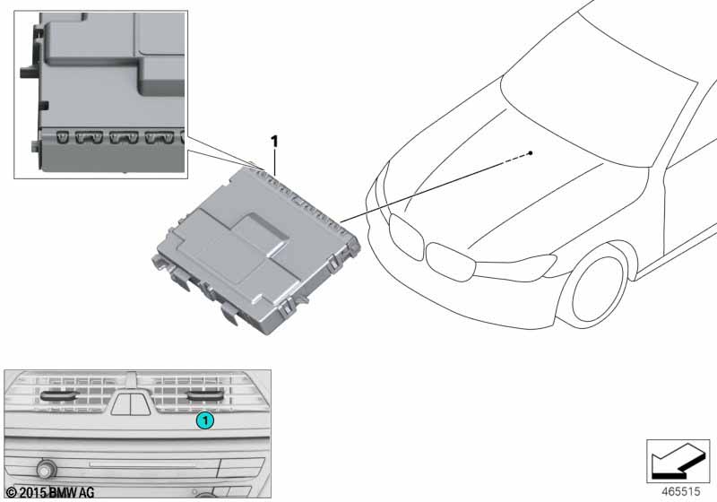 Touch sensor ventilation front