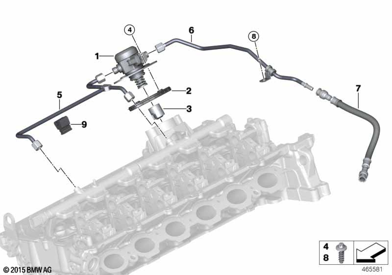 High-pressure pump/Tubing