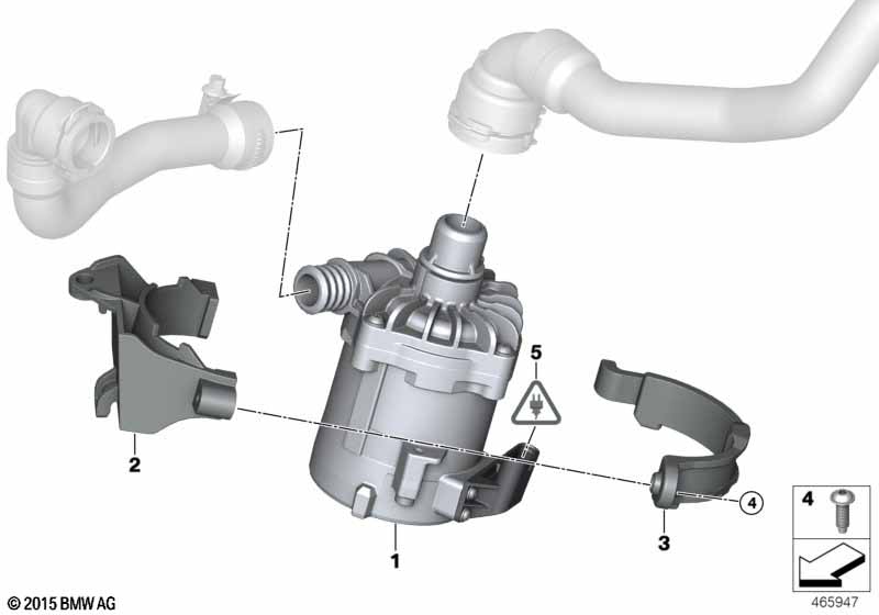 Electric coolant pump