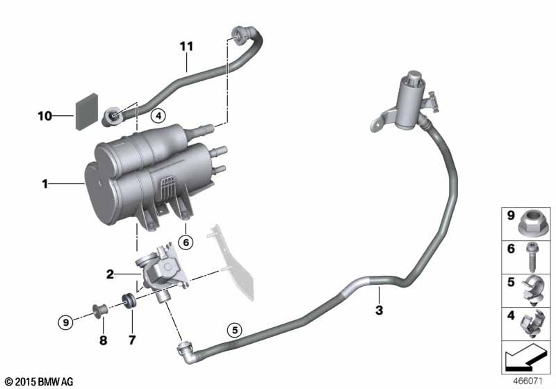 Genuine BMW 16137303949 F15 F30 G30 Insulation Valve (Inc. i3) | ML Performance EU Car Parts