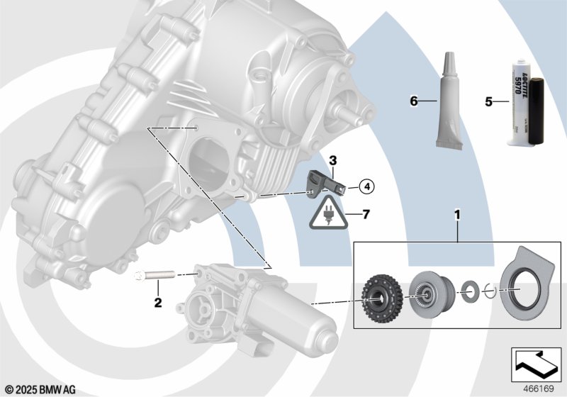Kit de réparation servomoteur