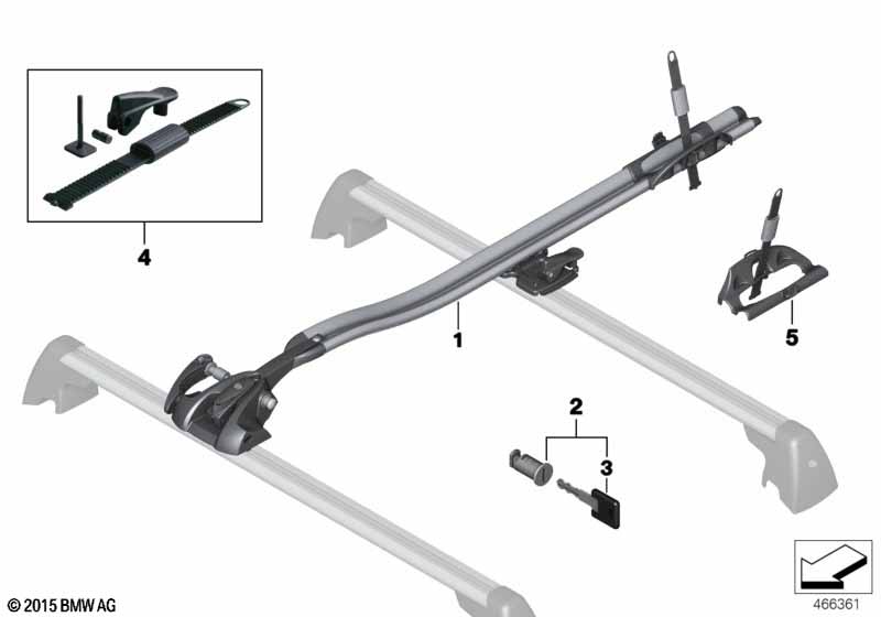 Racing bike rack