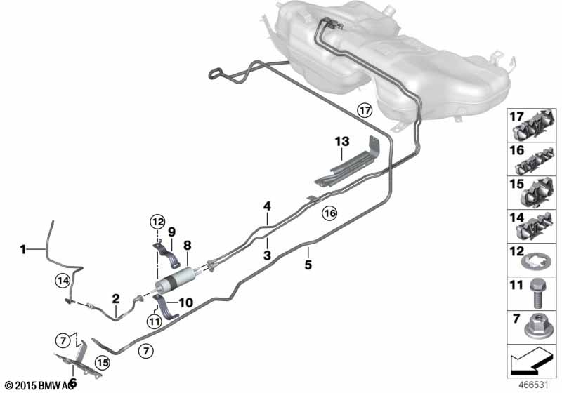 Fuel line / fuel filter