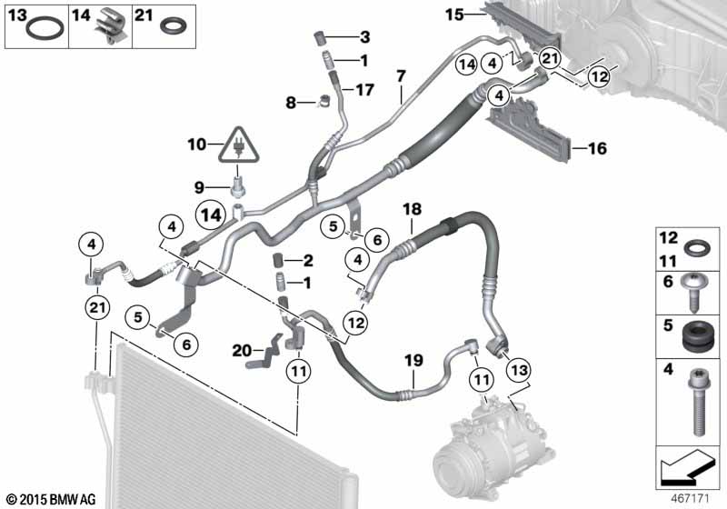 Genuine BMW 64539201933 F02 F11 F10 Suction Pipe Without Filler Neck (Inc. 750iX, ALPINA B7L & ALPINA B7LX) | ML Performance UK Car Parts