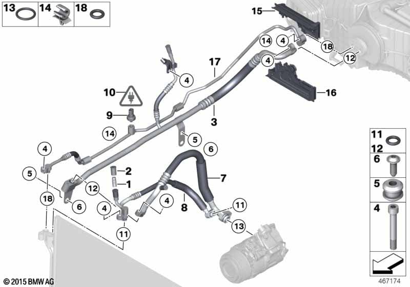 Coolant lines