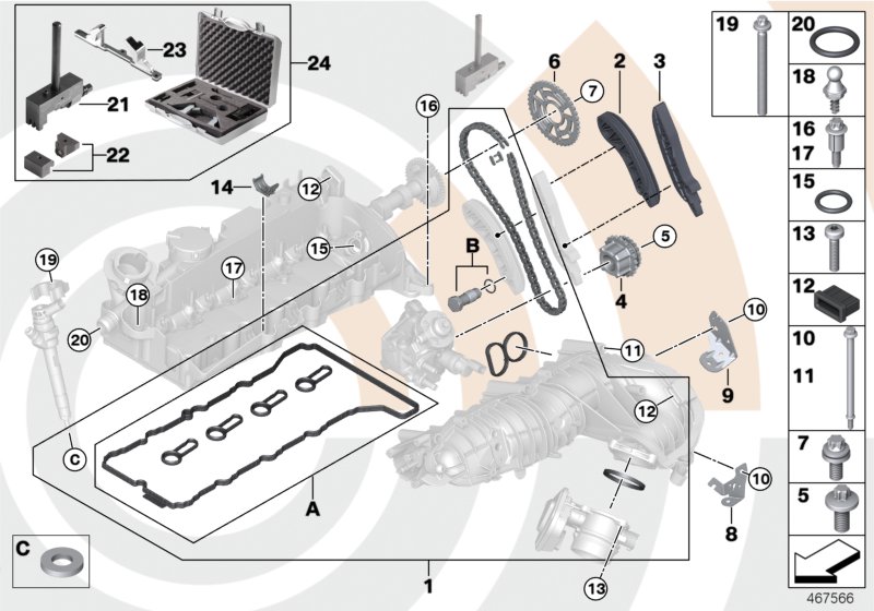 Genuine BMW 13537805256 E91 G21 Screw (Inc. 125d) | ML Performance UK Car Parts