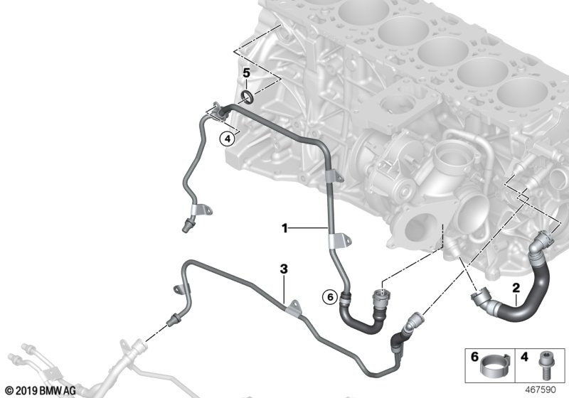 Genuine BMW 11538576550 G14 G11 G16 Line, Engine Block Scr Module (Inc. 740dX, 740LdX & X4 M40dX) | ML Performance UK Car Parts