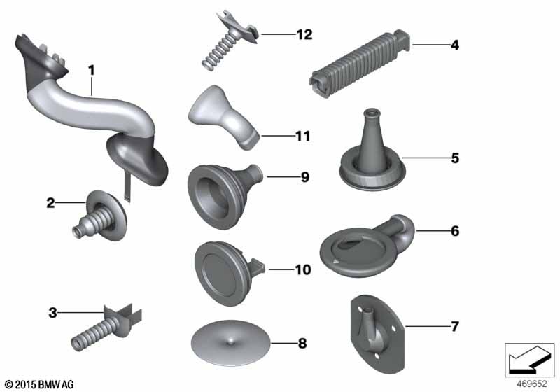 Assorted grommets
