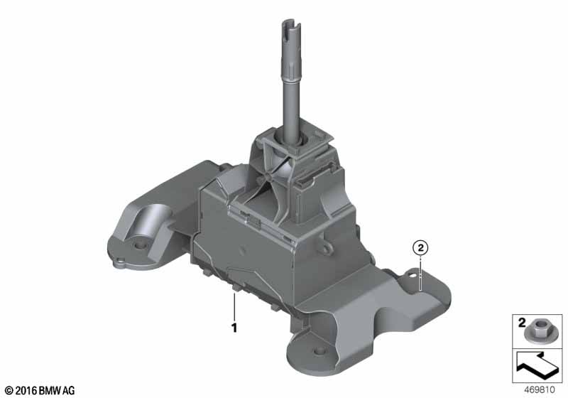Genuine BMW 61317943021 F39 Shift Box, Gear Selection Switch (Inc. X1) | ML Performance EU Car Parts